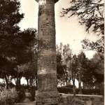 parco delle rimembranze - colonna dorica - anni 50
