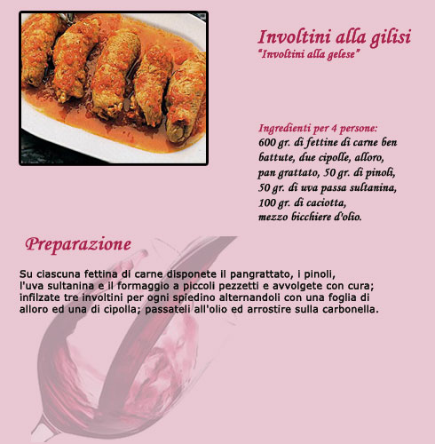 Involtini di carne